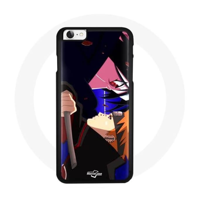 Hoesje - Maniacase - Iphone 4 - Itachi Uchiha Tegen Pain - Anime - Hard