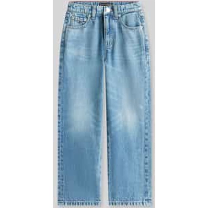 loose fit jeans met 5-pocketmodel