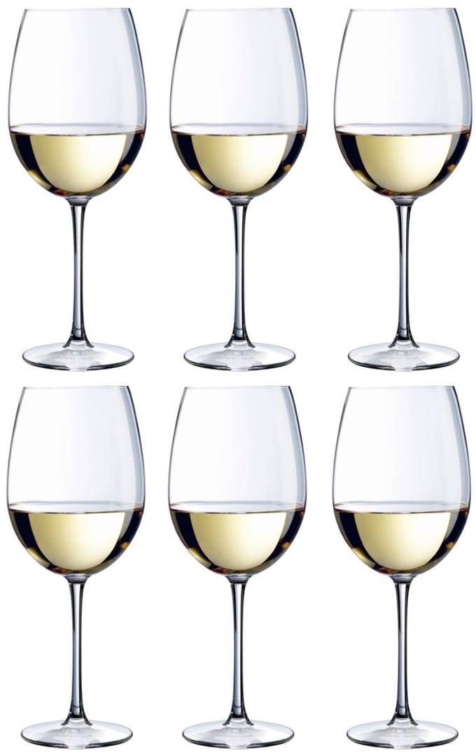 Chef&Sommelier Cabernet Wijnglas Tulip - Rond - 35 cl - Helder - Set-6