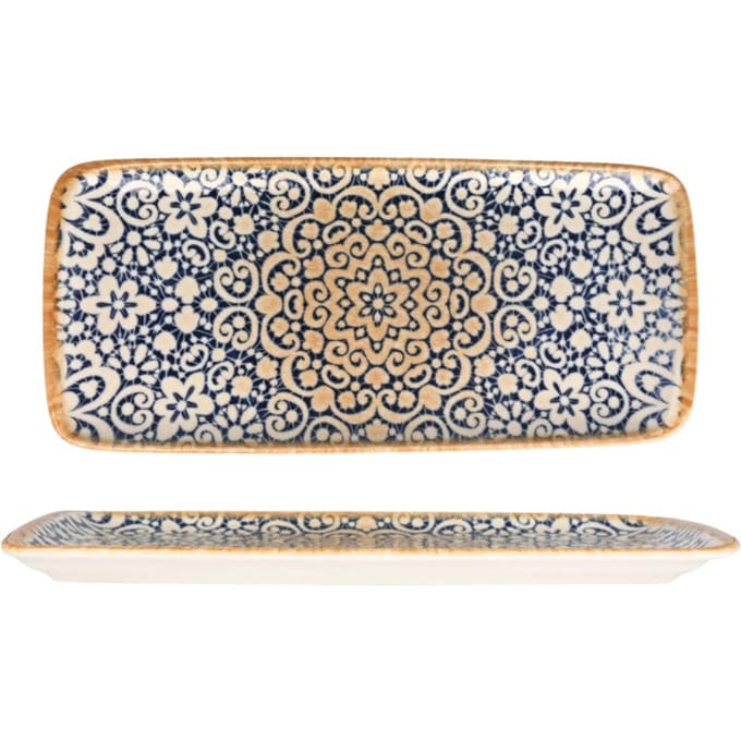 Bonna Serveerschaal - Alhambra - Porselein - 34x16 cm - set van 2