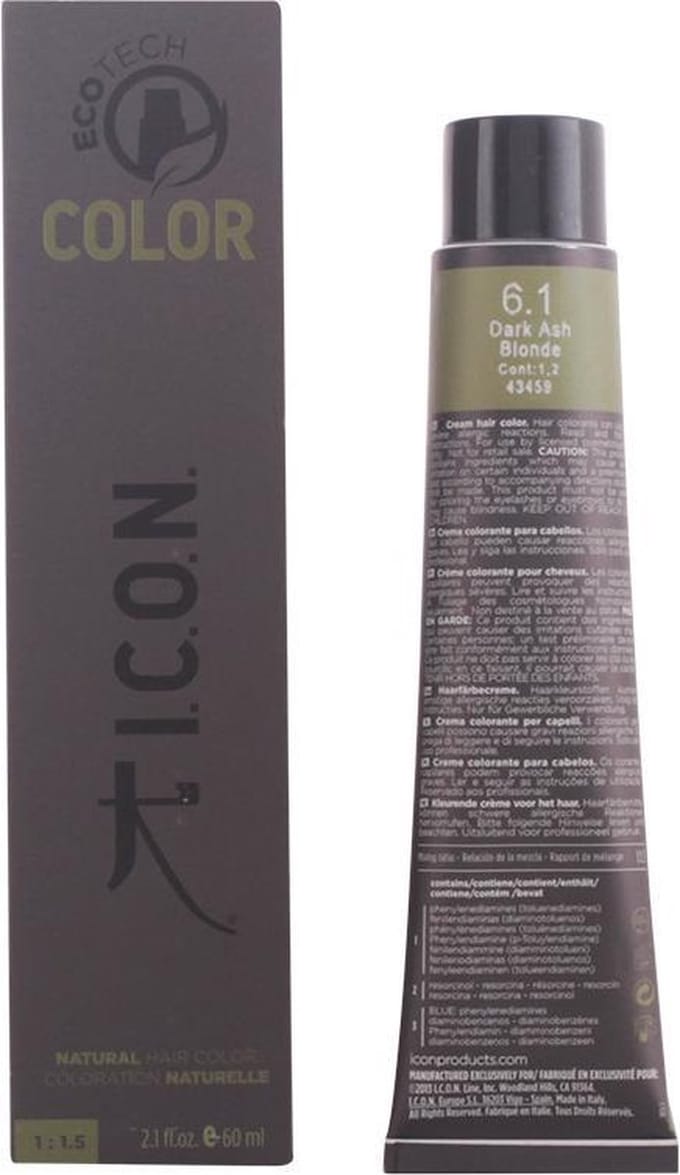 Dye No Ammonia Ecotech Color I.c.o.n. Nº 9.0-rubio muy claro 60 ml