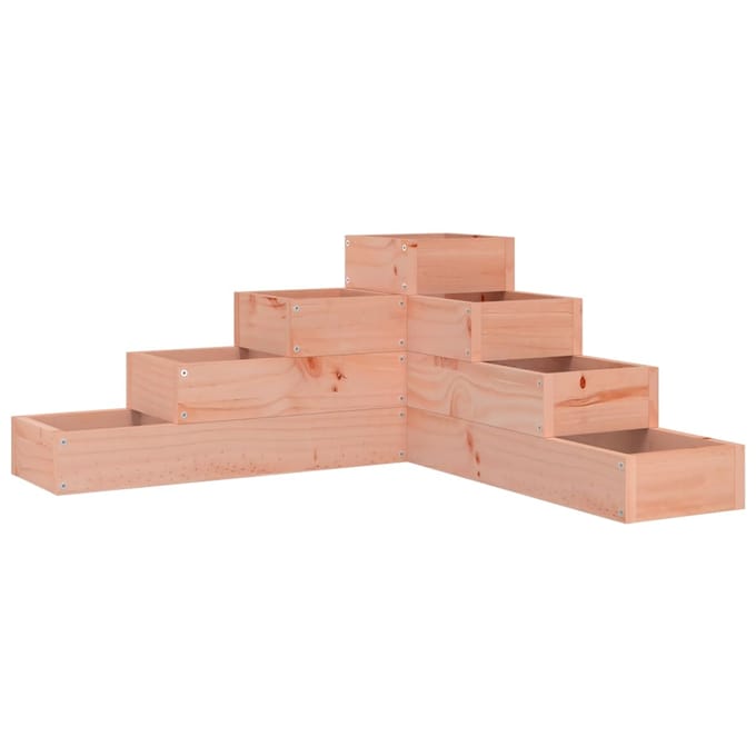 vidaXL - Plantenbak - 4-laags - 80,5x79x36 - cm - massief - douglashout