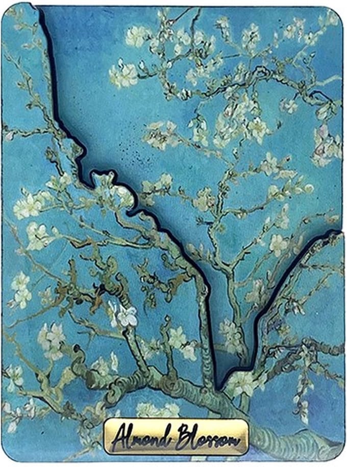 Memoriez 2D Magneet Blossom Van Gogh
