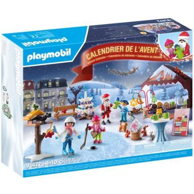 PLAYMOBIL Christmas Adventskalender: Uitstapje naar de kerstmarkt - 71472
