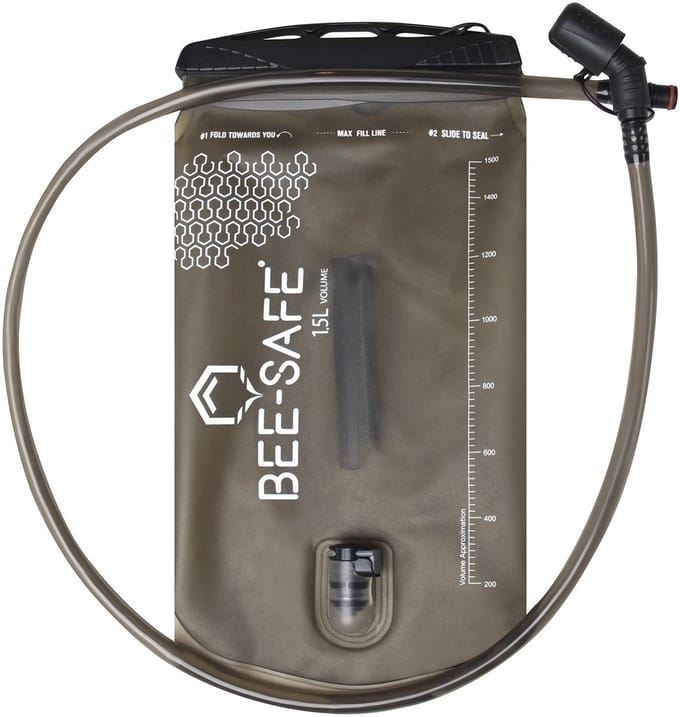 Bladder 1.5 Litre | Anthracite | Bee Safe | Drinkzak | Waterzak