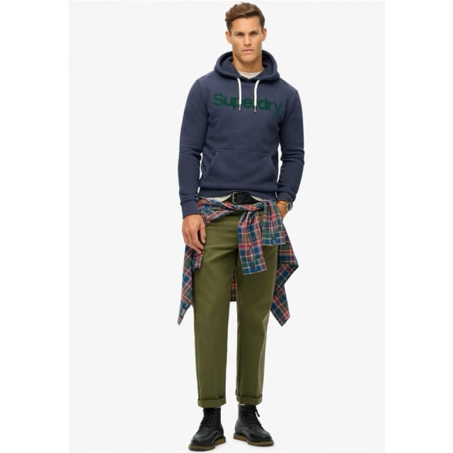 Superdry CLASSIC CORE LOGO HOODIE Heren Trui - Maat S