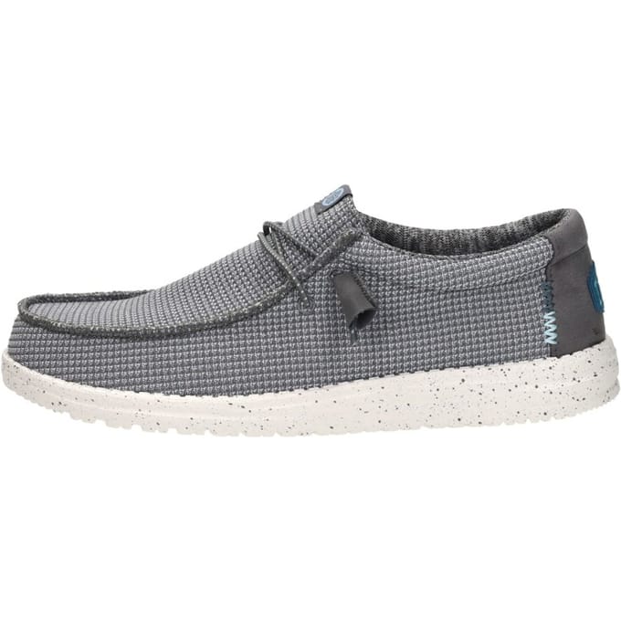 HEYDUDE Wally Sport Mesh Heren Instappers Grey