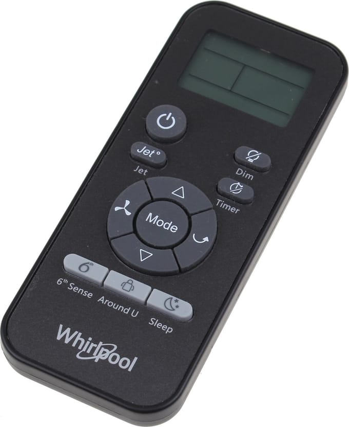 WHIRLPOOL - AFSTANDSBEDIENING MOBIELE AIRCO - 482000091916