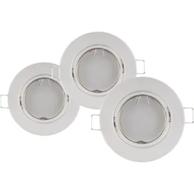 Sencys Inbouwspot Wit Gu10 5w 3 Stuks