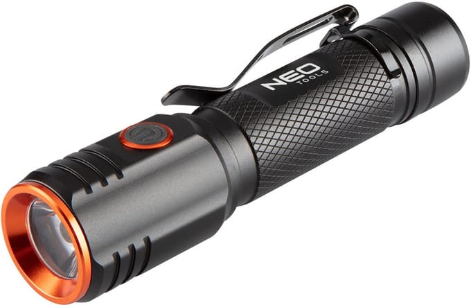 NEO LED Zaklamp - 2000 lm - USB C - 99-067