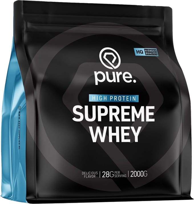 Pure. - Supreme Whey - eiwitpoeder - protein - eiwitshakes - Chocolade Hazelnut – 2000g – koolhydraatarm
