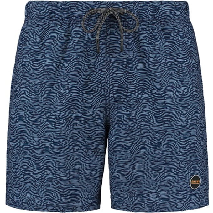 Shiwi Men Swim Short Waves Micro Peach Light Summer Blue Größe: S | Badehosen Outlet | Herren | Orange
