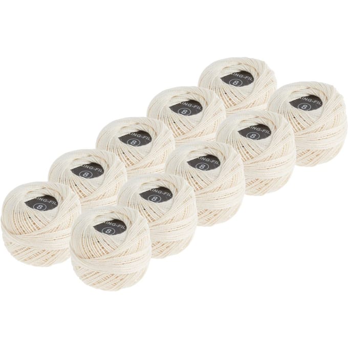 VBS Haakgaren "Créme", 10 ballen à 30 m