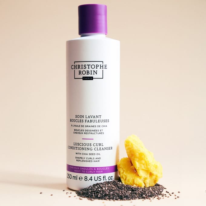 Christophe Robin Luscious Curl Conditioning Cleanser With Chia Seed Oil - 250ml