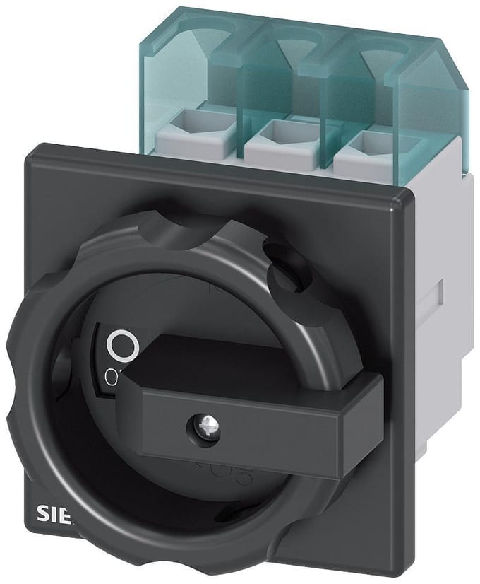 Lastscheidingsschakelaar Zwart 3-polig 16 mm² 32 A 690 V/AC Siemens 3LD22030TK51