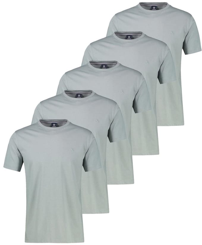 LERROS Heren t-shirt 5 pack Basic