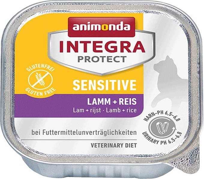 Animonda Integra Protect Cat Sensitive Lam & Rijst - 16 x 100 g
