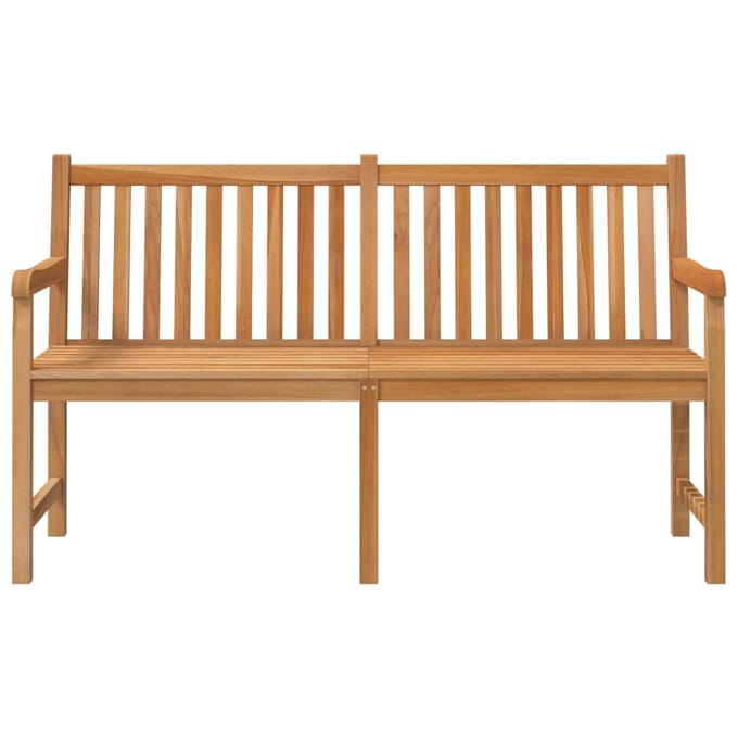 vidaXL - Tuinbank - 150 - cm - massief - teakhout