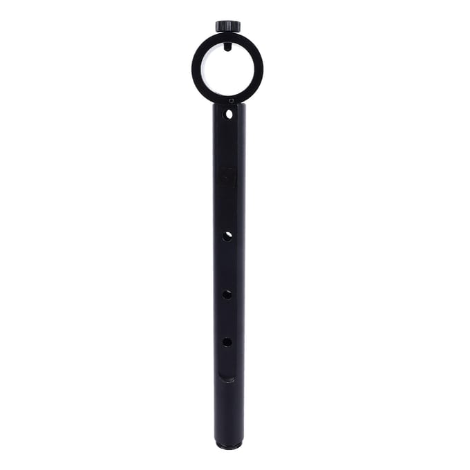 Microscoopschermhouder Extra Lang Industriële Aluminiumlegering Elektronische Digitale Microscoopbeugel black