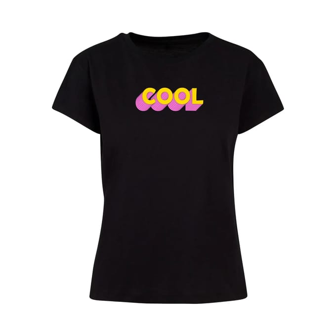 Dames-T-shirt Merchcode Cool Box
