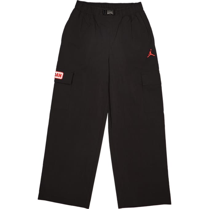 Jordan Deep Dish Broeken Kinder - Zwart - Maat 128 - 137 CM - Poly Woven
