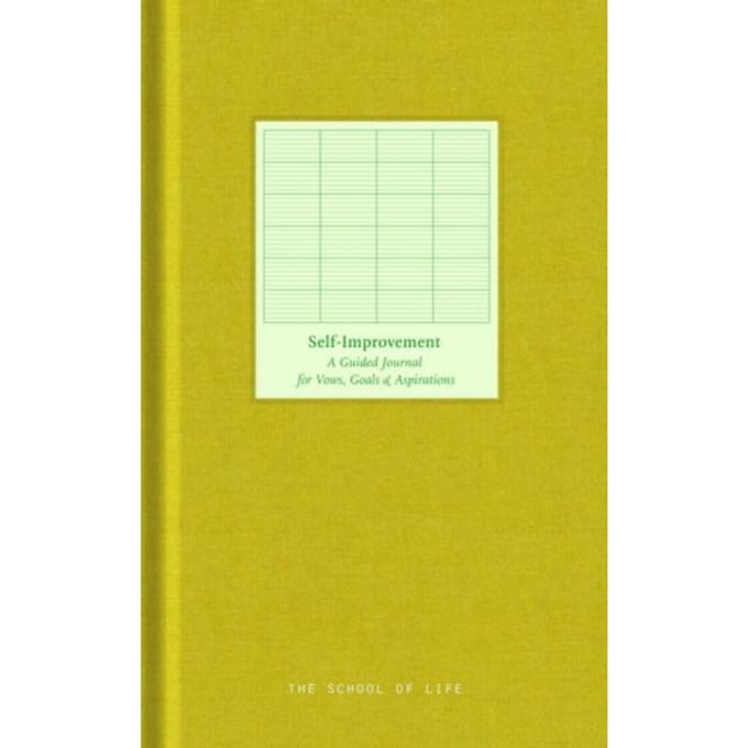 Self-Improvement Journal - Guided Journals - The School of Life