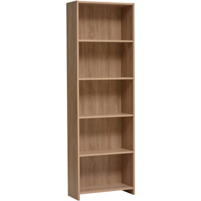 FurniStyle Boekenkast 5 Vakken Timea Hout