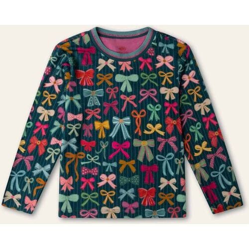 Oilily Trang T-Shirt- maat116/6yr Deep Teal