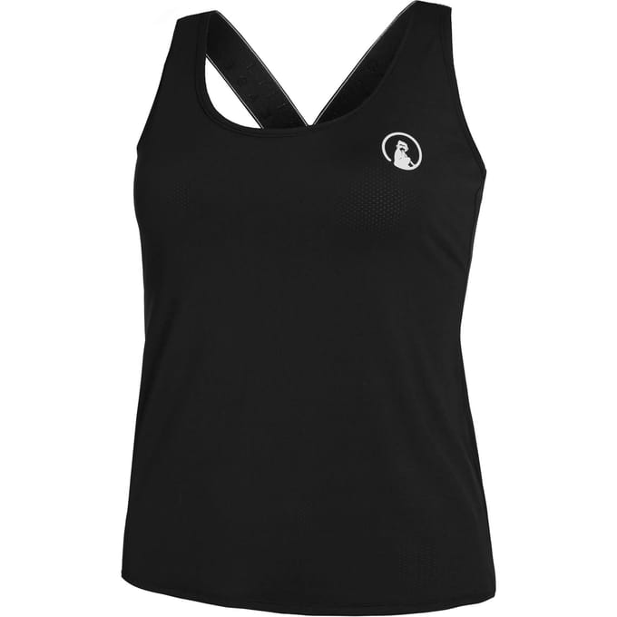 Quiet Please Serve & Volley 2.0 Tanktop Dames-Zwart