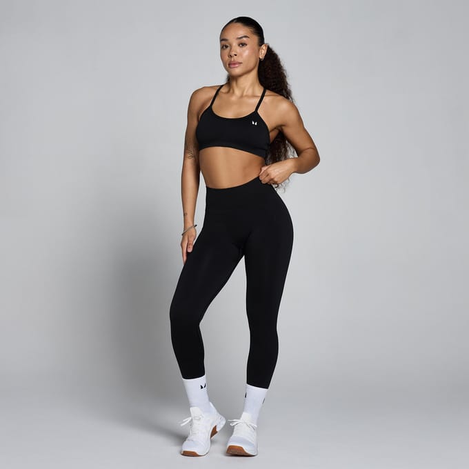 MP Women's Lift Seamless Scrunch Legging - Zwart - S