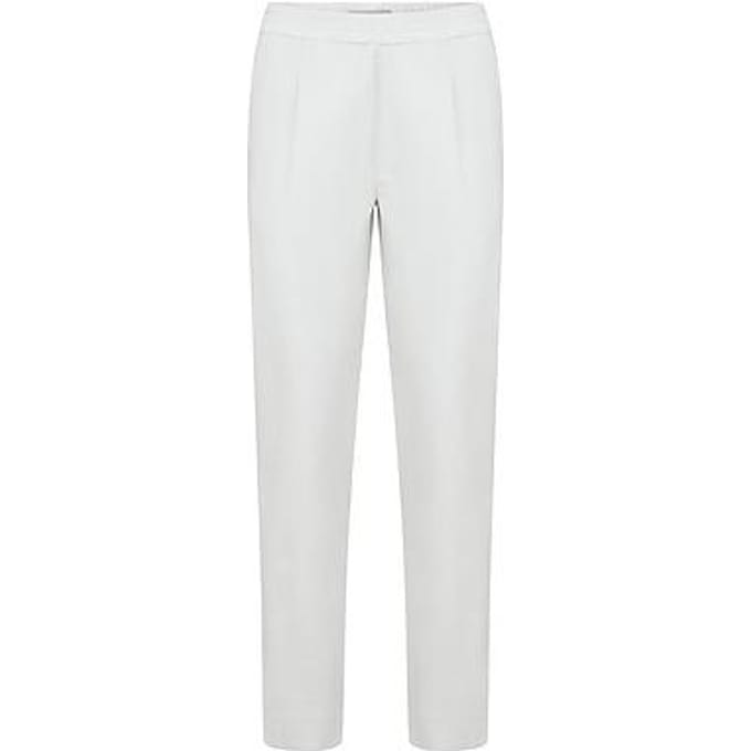 Slim Fit-7/8-broek Van Peter Hahn wit