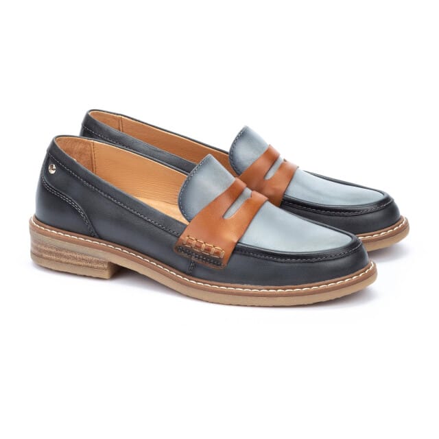 Pikolinos Aldaya - dames instapper - Blauw - maat 35 (EU) 2 (UK)