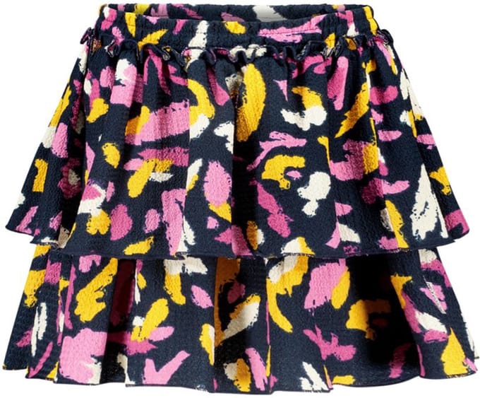 Meisjes rok 2-laags - Felynn - Famous AOP