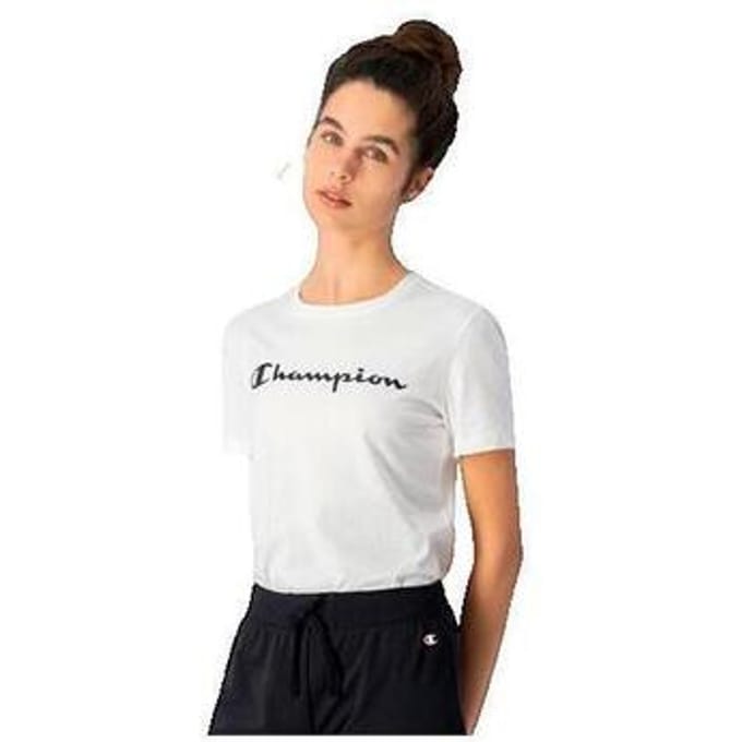 T-shirt Korte Mouw Champion T-shirt Logo Big Script