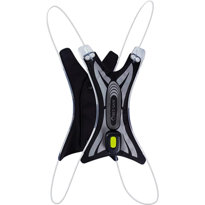 Led Vest USB Spider| BEE SAFE green | hardloop verlichting | hardloopvest met verlichting