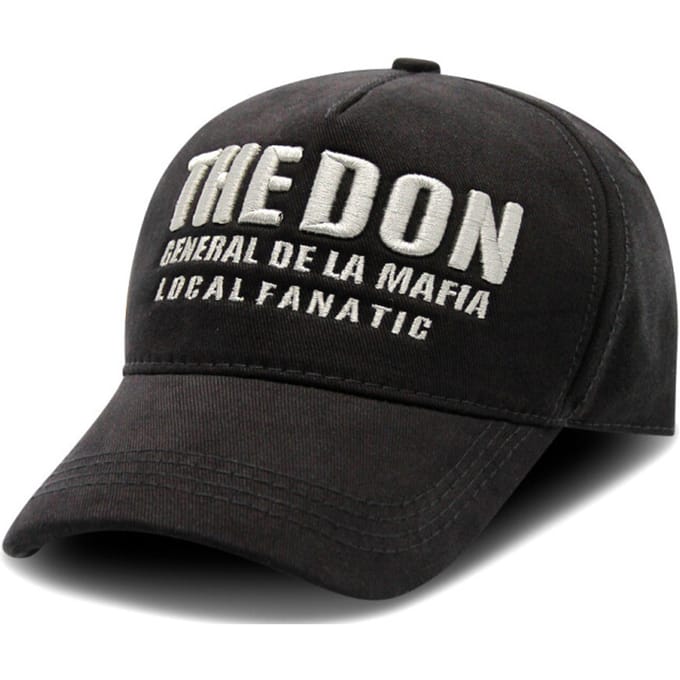 Baseball Cap Heren - The Don - Zwart