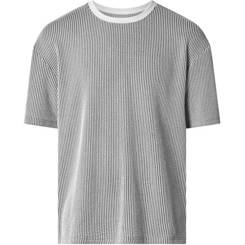 ESMARA MEN Heren T-shirt (Grijs, M)