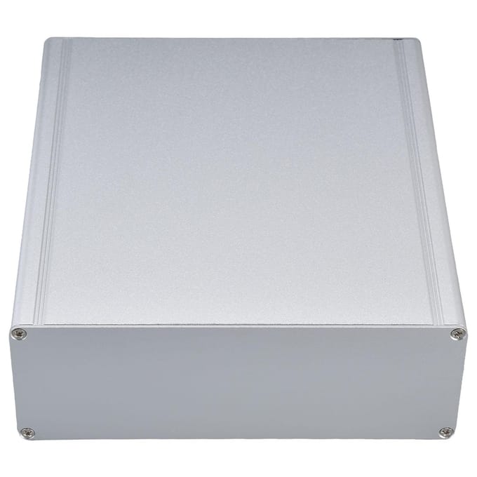Behuizing van aluminiumlegering Versterkerprintplaat Aansluitdoos DIY Elektronische Behuizing 62x178x200mm