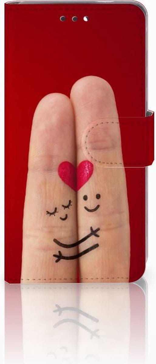 Nokia 3.1 (2018) Wallet Case met Pasjes Liefde - Origineel Romantisch Cadeau