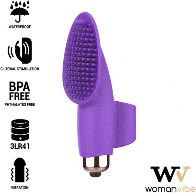Womanvibe - Vingervibrator - Paars