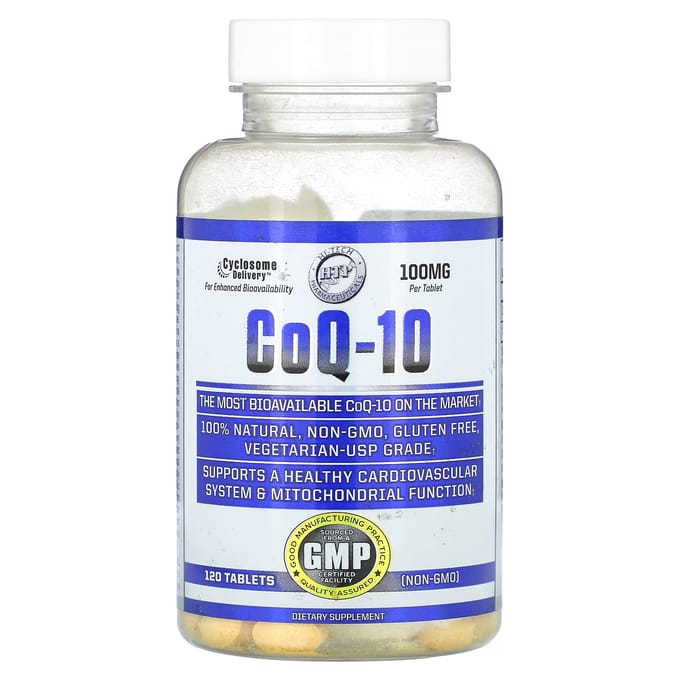 Hi Tech Pharmaceuticals, CoQ-10, 100mg, 120 comprimés