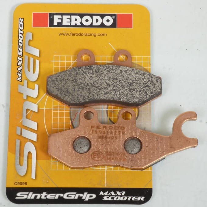 Plaquette de frein Ferodo pour Scooter Piaggio 200 Beverly 2002 à 2004 AV / AR Neuf