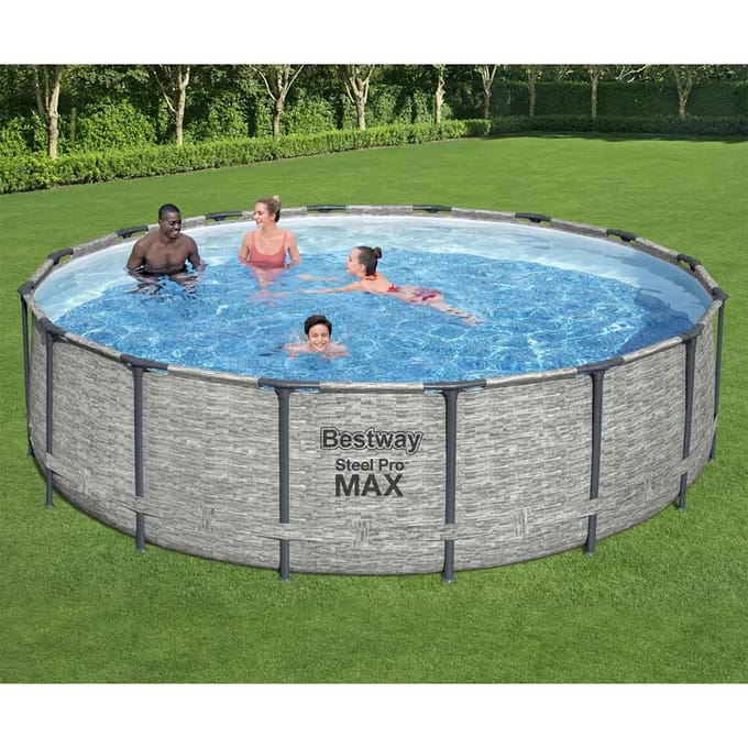 Bestway - Zwembad - Power - Steel - rond - 488x122 - cm