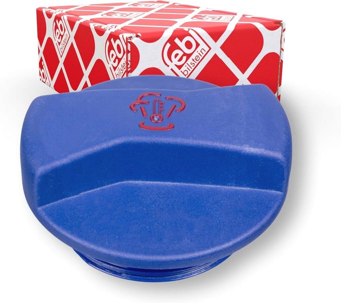 Radiatorafsluitdeksel voor koelercompensatiecontainer - Blauw, 1 stuk