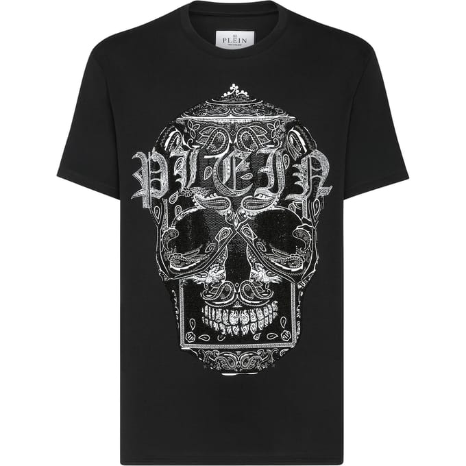 T-Shirt Ronde Hals Ss Skull