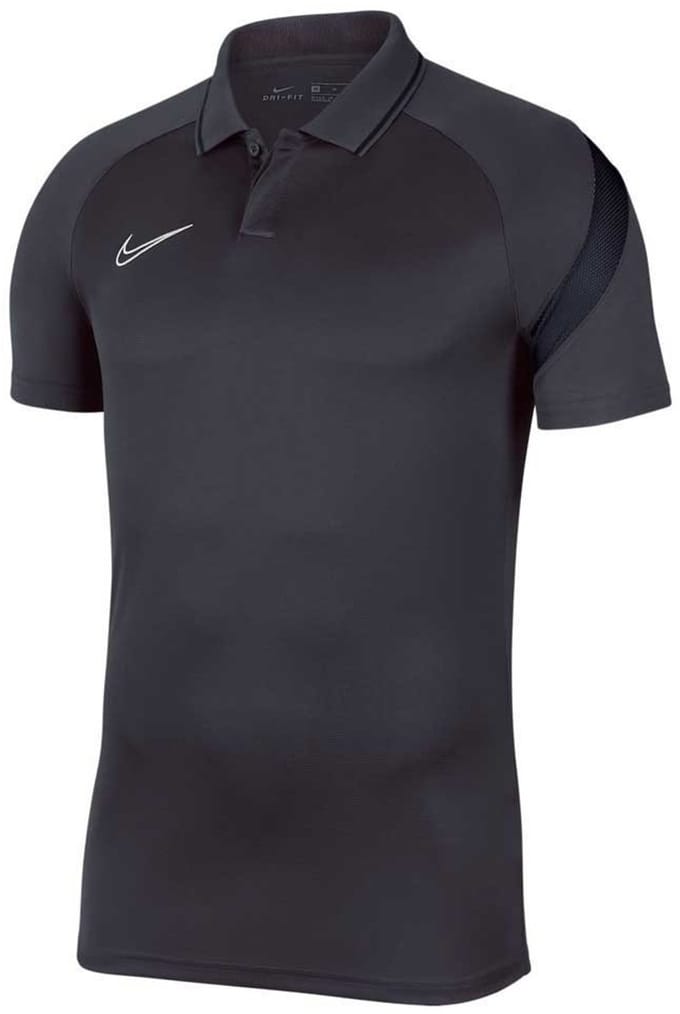 Nike Academy 20 Pro Dri-fit Korte Mouw Poloshirt Grijs 2XL Man