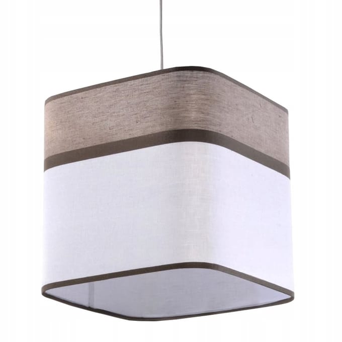 LATTE hanglamp E27 1x lichtbruin/wenge voor eetkamer, slaapkamer