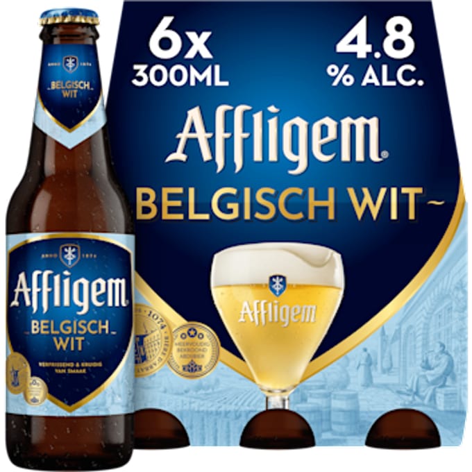 Belgisch wit bier fles