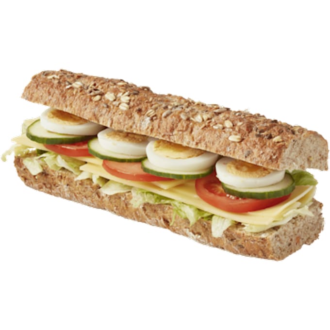 Meergranen baguette gezond kaas