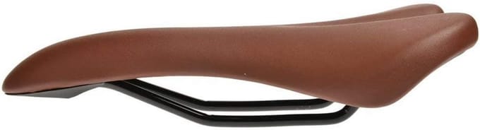Fietszadelkussen - Fietszadelhoes - Comfortabel Fietsen - Ergonomisch Ontwerp - 280mm x 135mm - Bruin